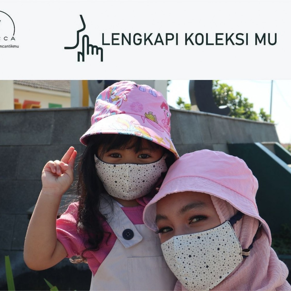 Masker couple mom and Kid